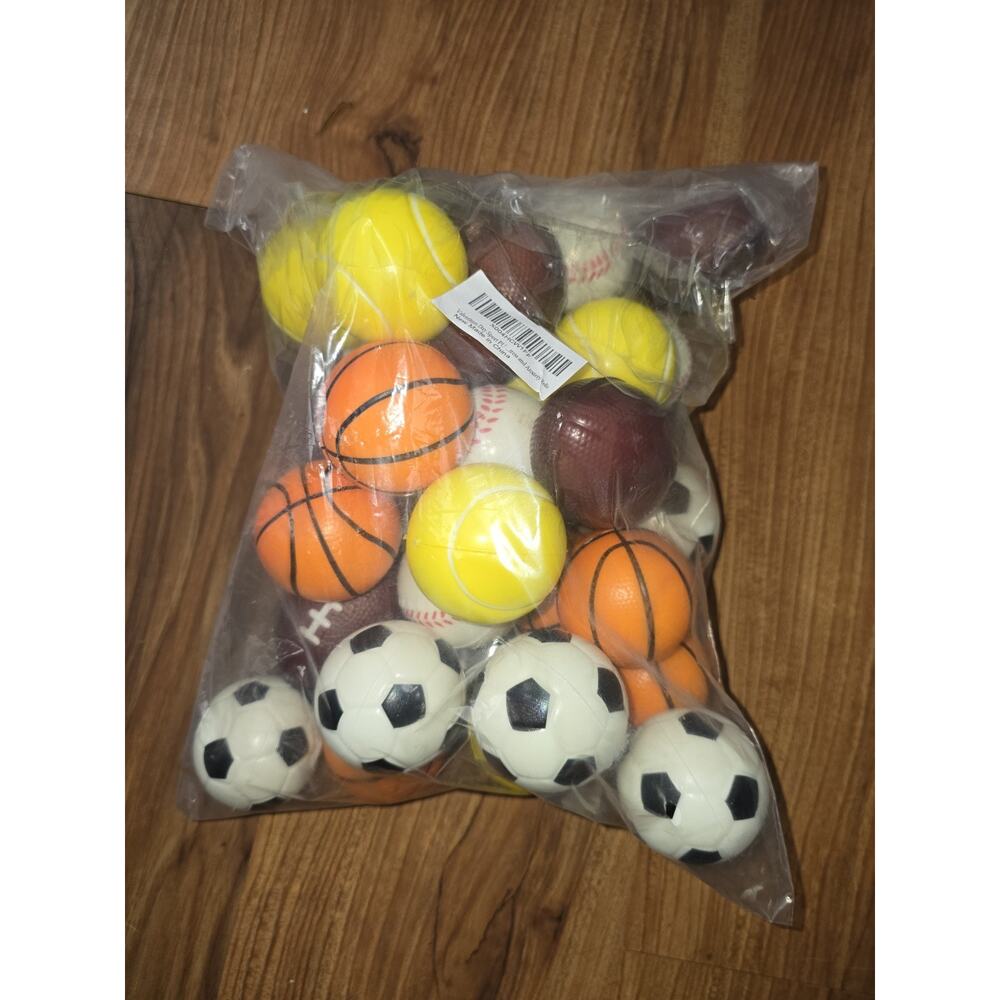 30 Pack Sports Valentines Cards Gifts for Kids School Classroom Squeeze Foam... - Picture 9 of 10